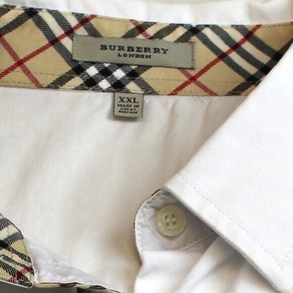 Burberry London Button Front Shirt Kids Youth (2XL) - Picture 4 of 8